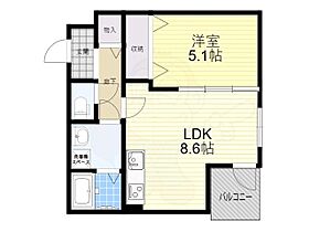 （仮称）ファインウッド南茨木  ｜ 大阪府茨木市沢良宜西２丁目（賃貸アパート1LDK・3階・34.78㎡） その2