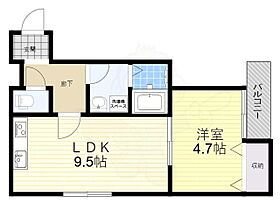 HARU吹田FRONT  ｜ 大阪府吹田市内本町１丁目（賃貸アパート1LDK・1階・32.87㎡） その2