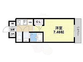 ＲoisIbaraki Ｎara-cho  ｜ 大阪府茨木市奈良町（賃貸マンション1K・7階・22.84㎡） その2