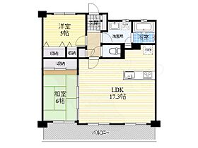 エスリード南摂津  ｜ 大阪府摂津市新在家２丁目14番38号（賃貸マンション2LDK・9階・62.80㎡） その2