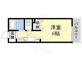 大阪府吹田市岸部中３丁目10番13号（賃貸アパート1R・2階・20.25㎡） その2