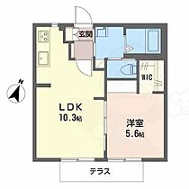 大阪府摂津市鳥飼本町３丁目（賃貸アパート2K・1階・36.20㎡） その2