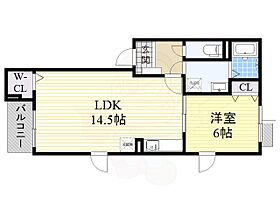 ノースフライト  ｜ 大阪府茨木市丑寅２丁目2番2号（賃貸アパート1LDK・3階・50.00㎡） その2