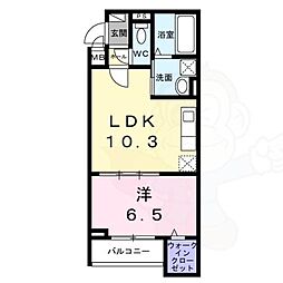 東一津屋アパート 2階/-