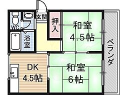 平和マンション 2階
