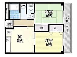 ハイツ奥田 2階/-