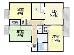JR東海道・山陽本線 茨木駅 バス7分 郡下車 徒歩10分