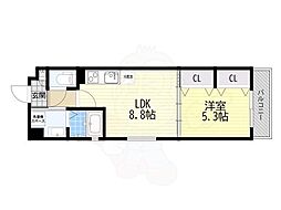 ピレーネ一津屋 2階