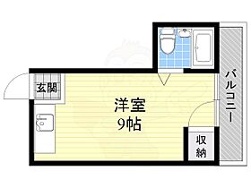 清明ハイツ2  ｜ 大阪府大阪市東淀川区淡路４丁目（賃貸マンション1R・4階・20.00㎡） その2