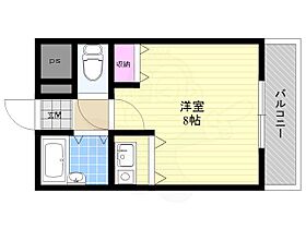 キューブ豊里  ｜ 大阪府大阪市東淀川区豊里２丁目（賃貸マンション1R・4階・21.00㎡） その2