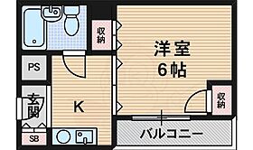 アトリエブルー新大阪  ｜ 大阪府大阪市東淀川区東中島２丁目（賃貸マンション1K・6階・21.00㎡） その2