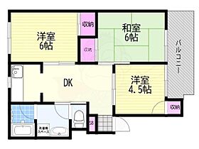 ビスタ相川  ｜ 大阪府大阪市東淀川区井高野１丁目（賃貸マンション3LDK・4階・51.53㎡） その2