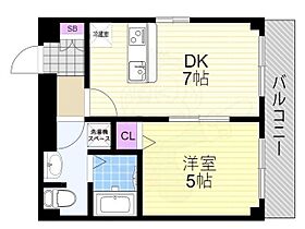 プランドール上新庄  ｜ 大阪府大阪市東淀川区瑞光１丁目（賃貸マンション1DK・7階・34.84㎡） その2