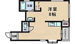 イマイハウス ワンルームの間取図画像