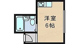 アイプラス2 ワンルームの間取図画像