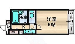 アーバンライフ豊里 1Kの間取図画像