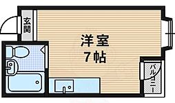 ロフト瑞光 ワンルームの間取図画像