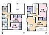 間取り：3SLDKのゆとりある間取りです