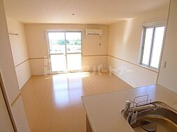 JR常磐線 北柏駅 徒歩20分の賃貸アパート 1階3LDKのリビング/ダイニング