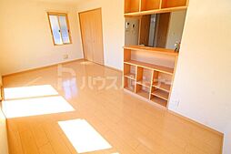 JR常磐線 柏駅 バス20分 大津ヶ丘4丁目下車 徒歩5分の賃貸アパート 2階1LDKのリビング/ダイニング