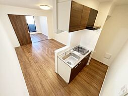 つくばエクスプレス 柏たなか駅 徒歩14分の賃貸アパート 3階1LDKのリビング/ダイニング