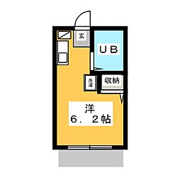 間取図画像 ワンルーム