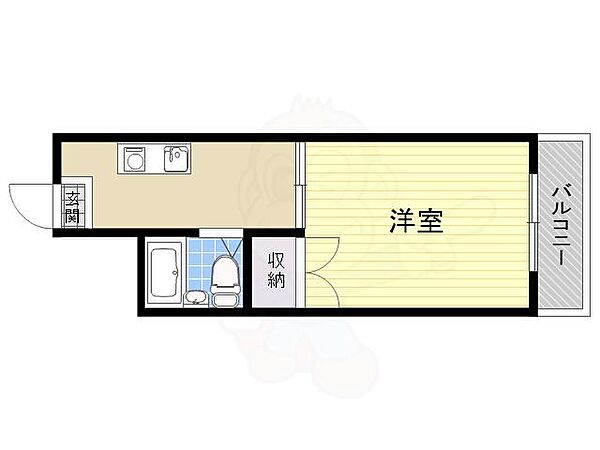 大阪府大阪市城東区野江２丁目(賃貸マンション1K・5階・19.44㎡)の写真 その2