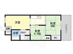 大阪府大阪市旭区大宮１丁目15番9号（賃貸マンション2LDK・1階・48.00㎡） その2