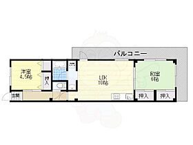 奥村第2マンション  ｜ 大阪府大阪市都島区都島本通３丁目26番23号（賃貸マンション2LDK・1階・62.23㎡） その2