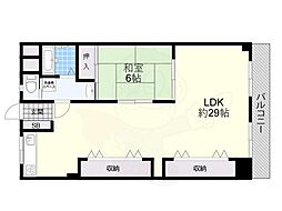 クローバーハイツ森小路2号棟 4階