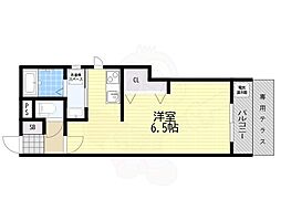 アヴァンセ ワンルームの間取図画像