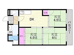 樋本マンション 4階/-
