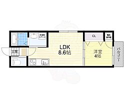 Faseciapremier 1LDKの間取図画像