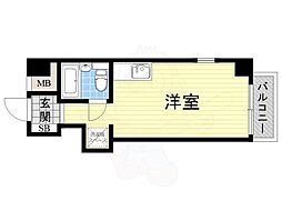 センターハイム大宮 ワンルームの間取図画像
