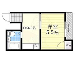 野江内代駅 3.8万円