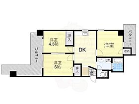 第2ユーロハイツ東豊中  ｜ 大阪府豊中市熊野町４丁目20番31号（賃貸マンション3DK・3階・53.18㎡） その2