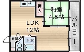 サンハイツ  ｜ 大阪府豊中市螢池西町１丁目（賃貸マンション1LDK・3階・35.00㎡） その2