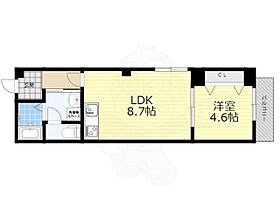 フィユフラッツ豊中末広町  ｜ 大阪府豊中市末広町３丁目（賃貸マンション1LDK・3階・32.77㎡） その2