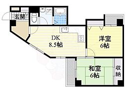 🉐敷金礼金0円！🉐エドケンベルトピア豊中1