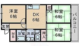 間取図画像 3DK