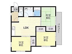間取図画像 3LDK