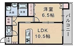 阪急宝塚本線 岡町駅 徒歩4分 1階/-