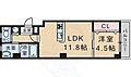 岡町グリーンハイツ4階6.8万円