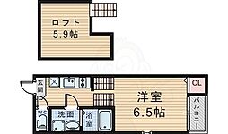 阪急宝塚本線 岡町駅 徒歩8分 2階/-