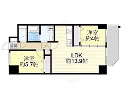 阪急宝塚本線 服部天神駅 徒歩3分 6階/-