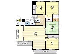 ヒルズコート刀根山 2階