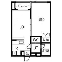 ルクレ東長崎 1階