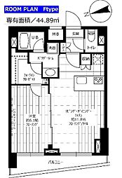 ステージグランデ上落合 1LDKの間取図画像