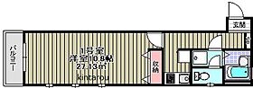 Cityhill Court 301 ｜ 千葉県千葉市花見川区幕張本郷3丁目（賃貸マンション1K・3階・27.27㎡） その2