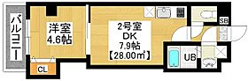 テリアズ港町 402 ｜ 千葉県千葉市中央区港町（賃貸マンション1DK・4階・28.00㎡） その2